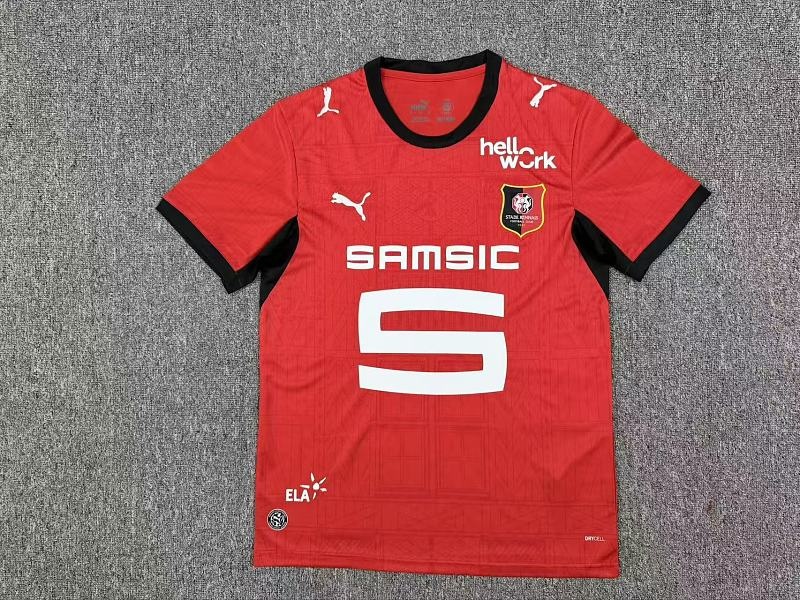 cam-ren-2627-h-1 Camiseta Stade Rennais 1a Equipacion 26/27