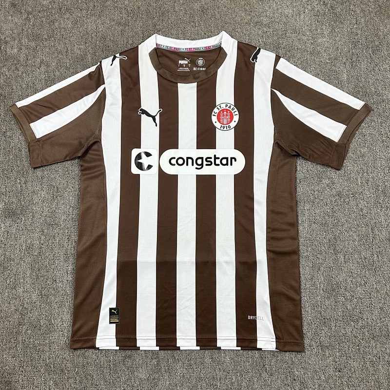 stpaulihome1 Camiseta FC St. Pauli 1ª Equipación 25/26