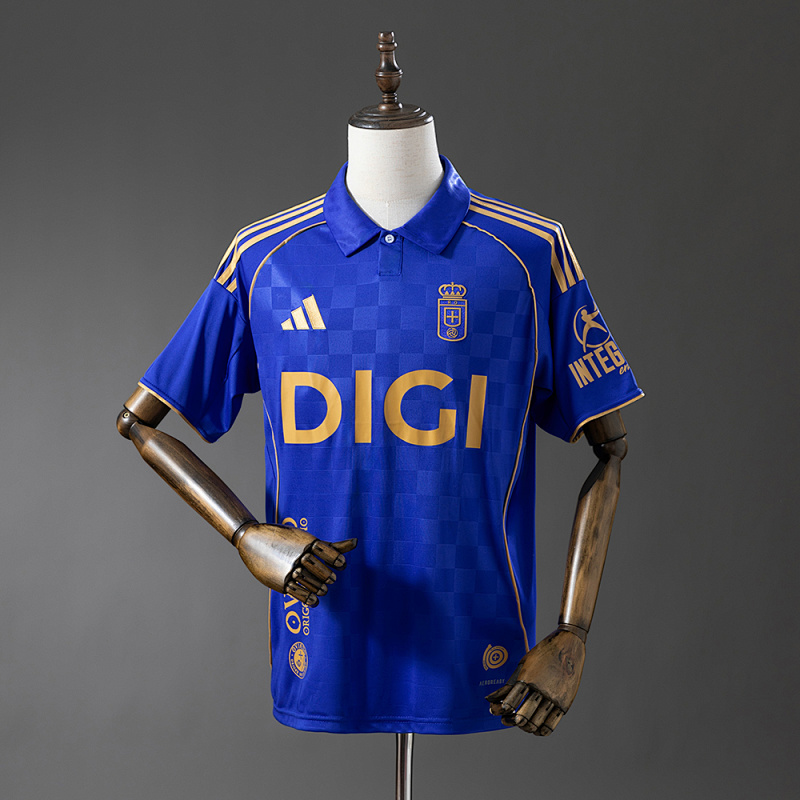 realoviedohome1 Camiseta Real Oviedo 1ª Equipación 25/26