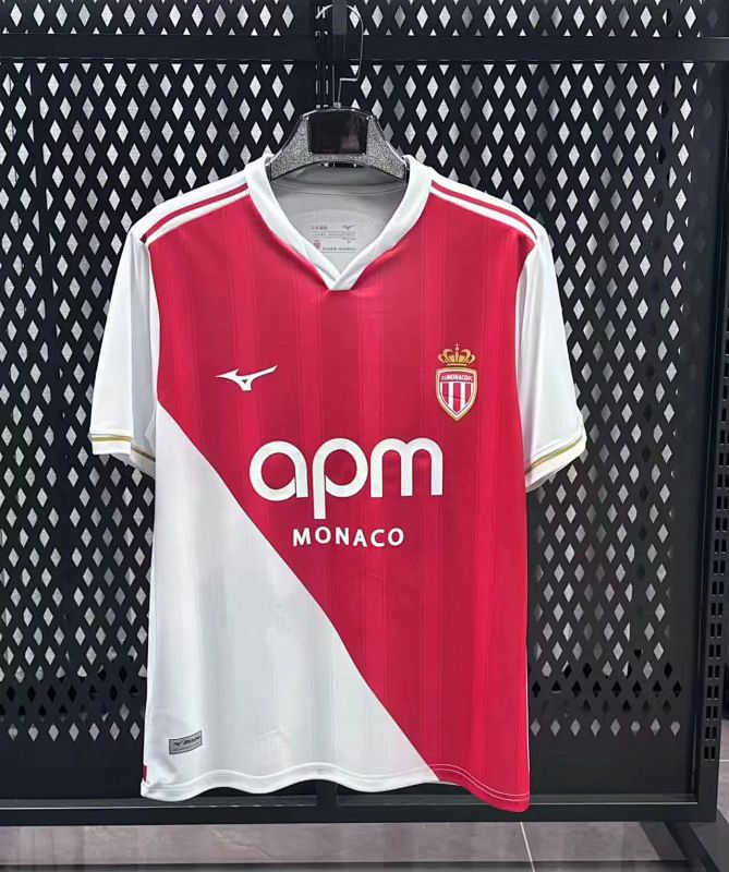monacohome1 Camiseta AS Monaco 1ª Equipación 25/26