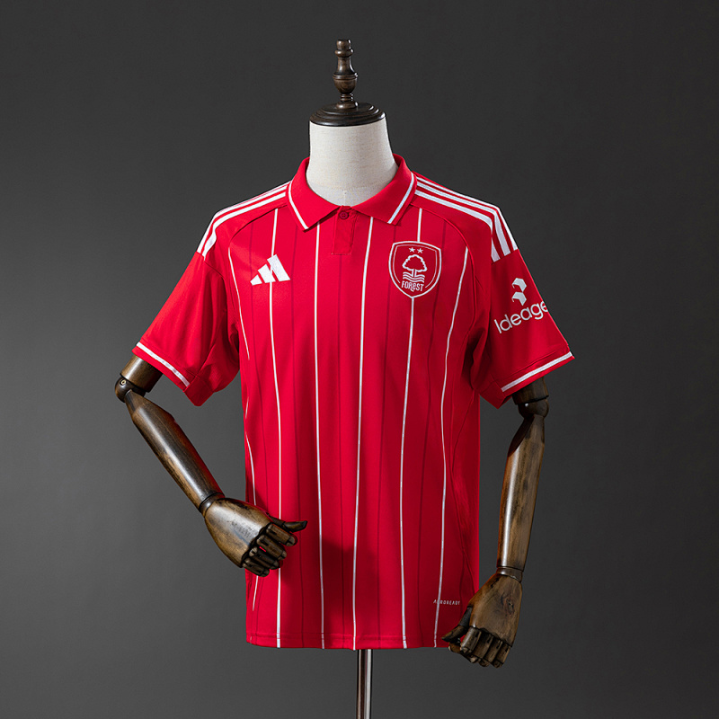 nottinghamforesthome1 Camiseta Nottingham Forest 1ª Equipación 25/26