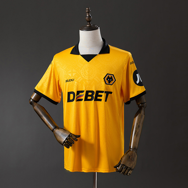 wolveshome1 Camiseta Wolverhampton Wanderers 1ª Equipación 25/26