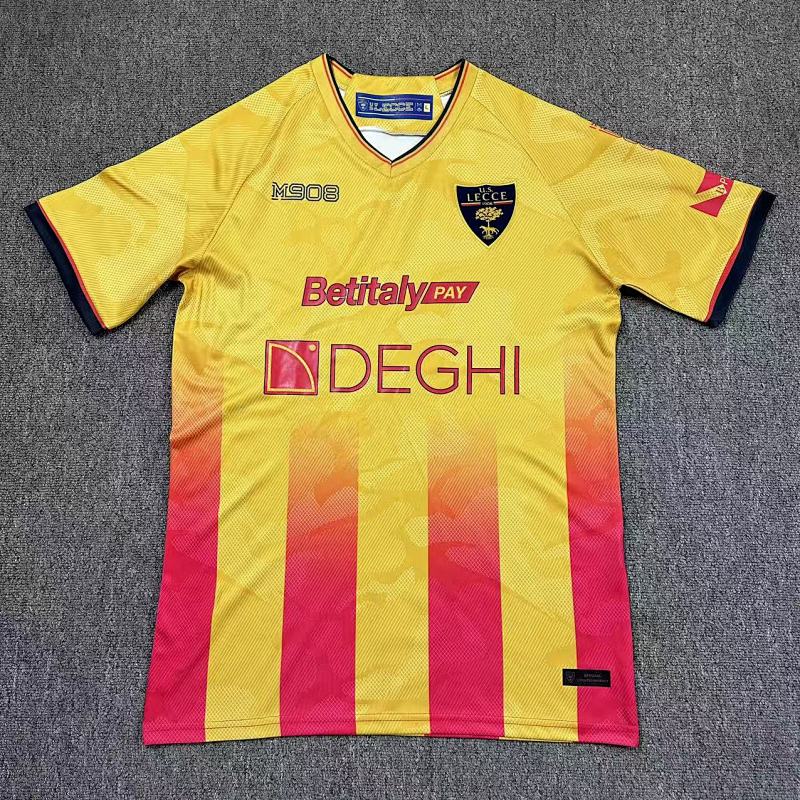 leccehome1 Camiseta US Lecce 1ª Equipación 25/26