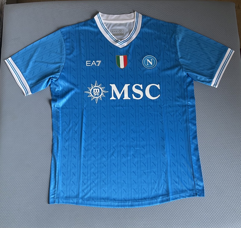 napolihome1 Camiseta SSC Nápoles 1ª Equipación 25/26