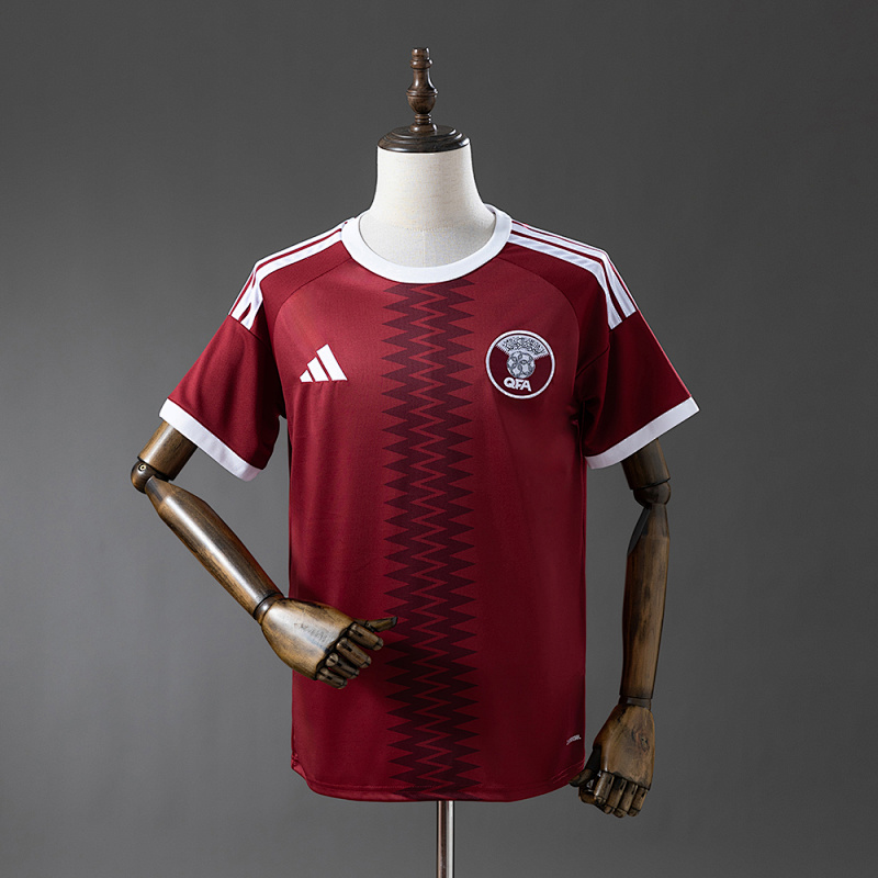 qatarhome1 Camiseta Qatar 1ª Equipación 2026
